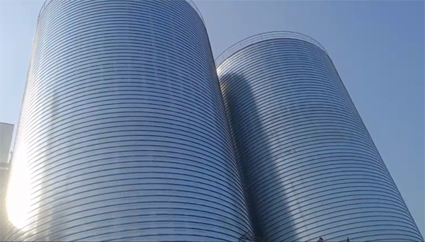 安顺2座混凝土高架卷板仓